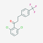 2,6-DICHLORO-3-(4-TRIFLUOROMETHYLPHENYL)PROPIOPHENONE