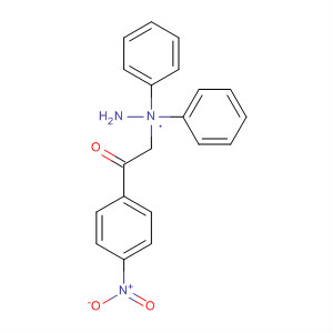 Ethanone, 2-(2,2-diphenylhydrazino)-1-(4-nitrophenyl)- molecular structure
