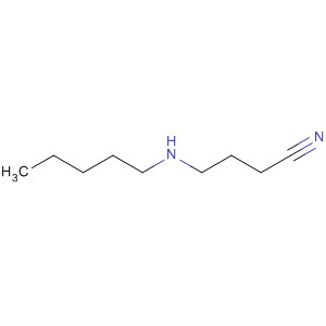 Butanenitrile, 4-(pentylamino)- molecular structure