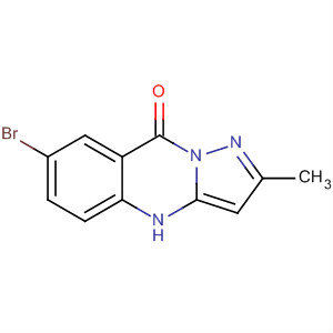 Pyrazolo[5,1-b]quinazolin-9(4H)-one, 7-bromo-2-methyl- molecular structure
