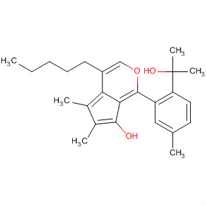 6-Benzofuranol,7-[2-(1-hydroxy-1-methylethyl)-5-methylphenyl]-2,3-dimethyl-4-pentyl-