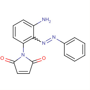 1H-Pyrrole-2,5-dione, 1-[3-amino(phenylazo)phenyl]- molecular structure