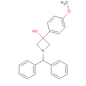3-Azetidinol, 1-(diphenylmethyl)-3-(4-methoxyphenyl)-