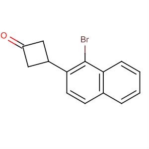 Cyclobutanone, 3-(1-bromo-2-naphthalenyl)-