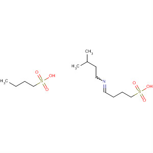 1-Butanesulfonic acid, 4,4'-[(3-methylbutyl)imino]bis- molecular structure