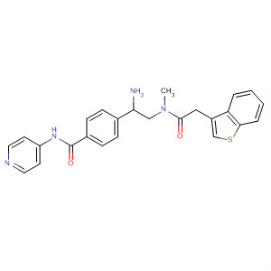 Benzo[b]thiophene-3-acetamide,N-[2-amino-2-[4-[(4-pyridinylamino)carbonyl]phenyl]ethyl]-N-methyl-