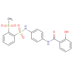 Benzamide,2-hydroxy-N-[4-[[[2-(methylsulfonyl)phenyl]sulfonyl]amino]phenyl]-