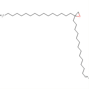 Oxirane, 2-hexadecyl-2-tetradecyl- molecular structure