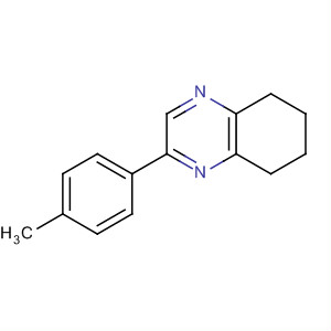 Quinoxaline, 5,6,7,8-tetrahydro-2-(4-methylphenyl)- molecular structure