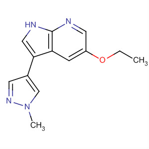 1H-Pyrrolo[2,3-b]pyridine, 5-ethoxy-3-(1-methyl-1H-pyrazol-4-yl)-