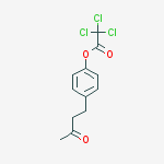 4-(3-oxobutyl)phenyl trichloroacetate