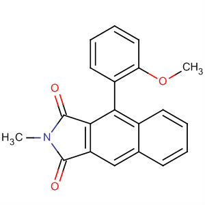 1H-Benz[f]isoindole-1,3(2H)-dione, 4-(2-methoxyphenyl)-2-methyl-