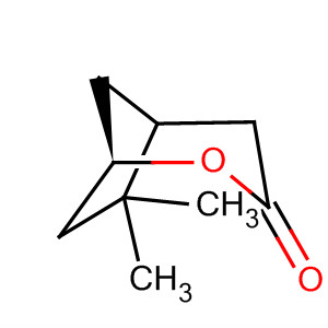 2-Oxabicyclo[3.2.1]octan-3-one, 6,6-dimethyl-, (1R)- molecular structure