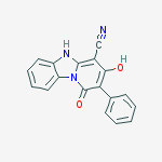 1-hydroxy-3-oxo-2-phenyl-3,5-dihydropyrido[1,2-a]benzimidazole-4-carbonitrile