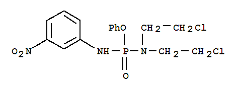 phenyl N,N-bis(2-chloroethyl)-N'-(3-nitrophenyl)phosphorodiamidate