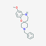 1'-benzyl-7-methoxyspiro[4,5-dihydro-3h-1,5-benzoxazepine-2,4'-piperidine]