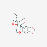 5-(1-propyl-3,5,8-trioxabicyclo[2.2.2]octan-4-yl)-1,3-benzodioxole