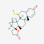 (4aR,4bS,6aS,8bS,8cR,9R)-4a,6a-dimethyl-9-(methylsulfanyl)-4b,6,6a,7a,8,8a,8b,8c,9,10-decahydro-3'H,4aH-spiro[cyclopropa[4,5]cyclopenta[1,2-a]phenanthrene-7,2'-furan]-2,5'(4'H,5H)-dione