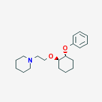 1-(2-{[(1R,2R)-2-phenoxycyclohexyl]oxy}ethyl)piperidine