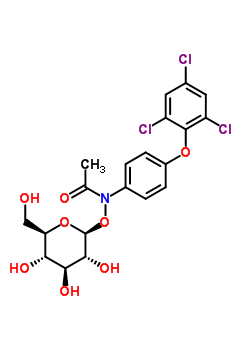 1-o-{acetyl[4-(2,4,6-trichlorophenoxy)phenyl]amino}-