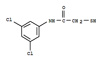 N1-(3,5-DICHLOROPHENYL)-2-MERCAPTOACETAMIDE molecular structure