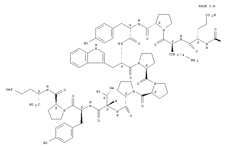 Tryptophyllin-13 (9CI) molecular structure